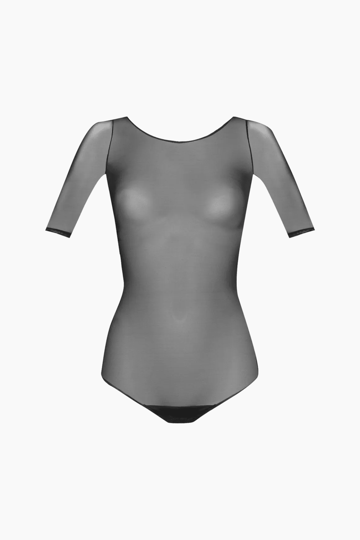 Body résille manches 3/4 Graphik - Noir