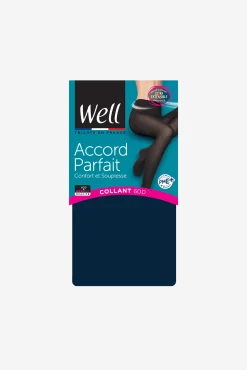 Collant Opaque 60D Accord Parfait - Bleu de minuit