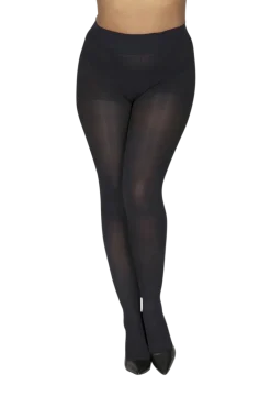 Collant Opaque 50D sur-mesure Morphologie - Noir
