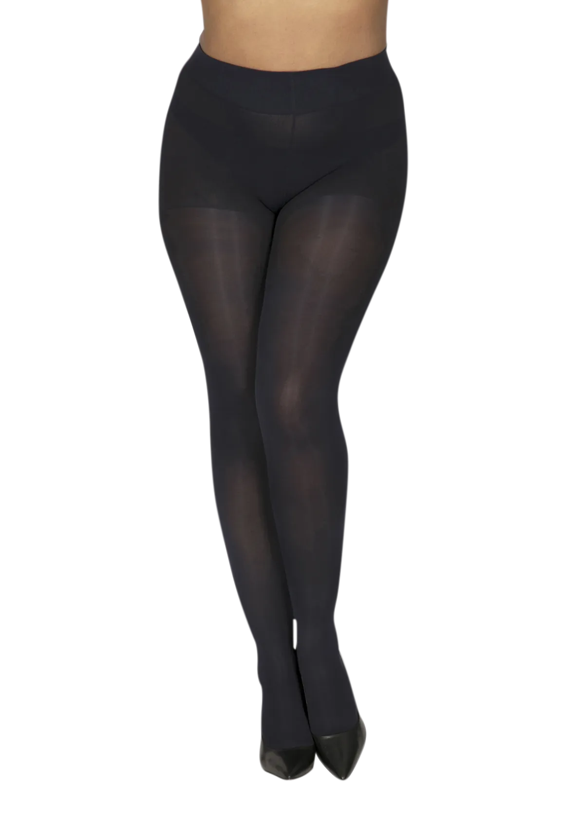 Collant Opaque 50D sur-mesure Morphologie - Noir