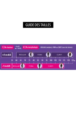 Collant Opaque 60D sur-mesure Morphologie - Noir