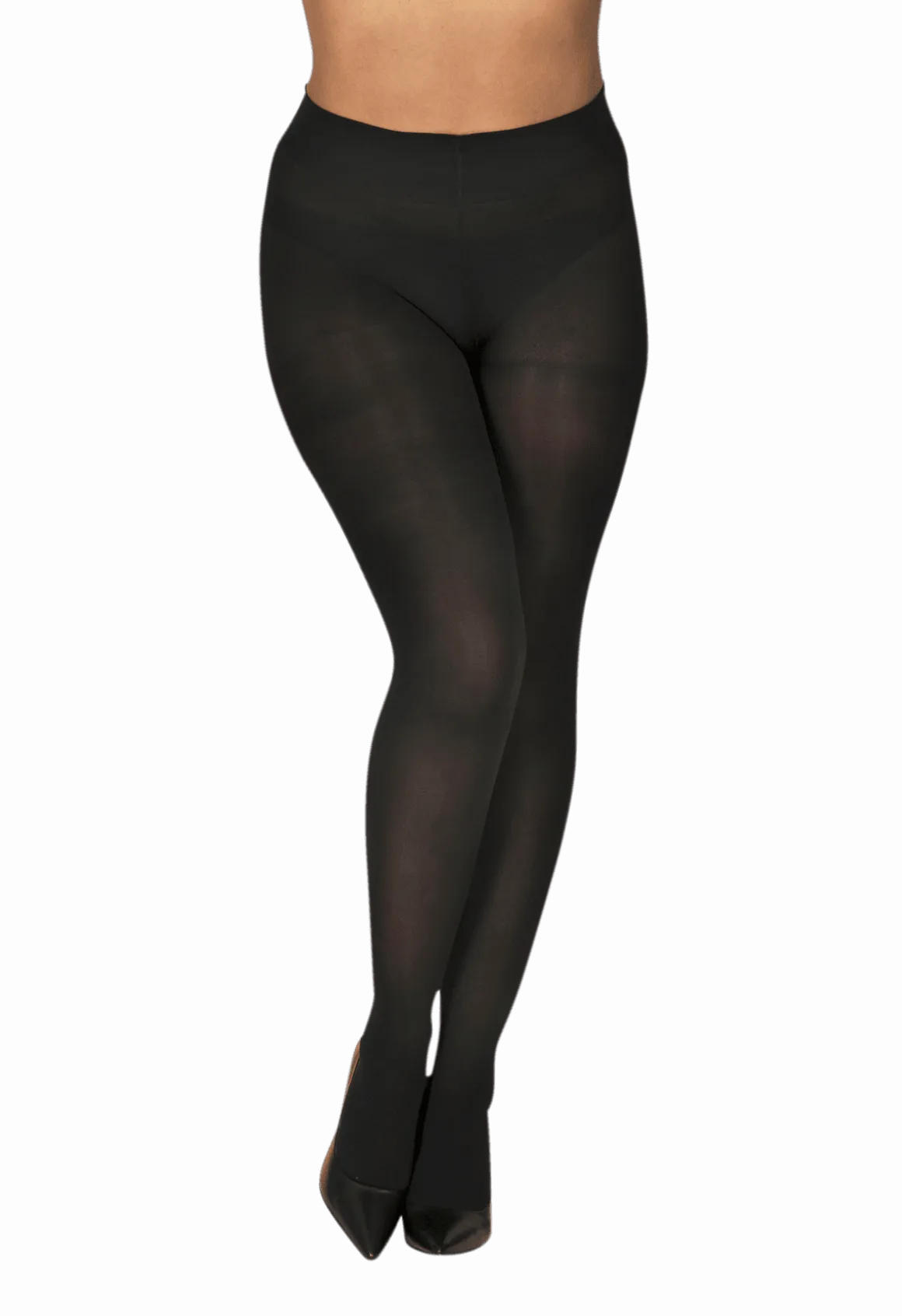 Collant Opaque 60D sur-mesure Morphologie - Noir