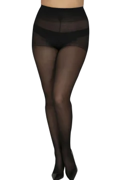 Collant Semi-Opaque 30D Mon Indispensable - Noir ébène