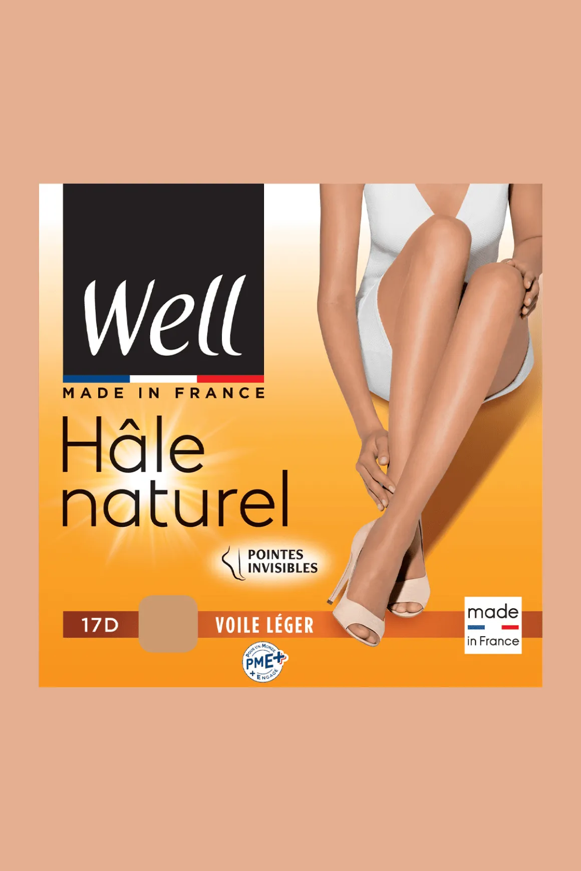 Collant Transparent 17D Hâle Naturel - Hâle clair