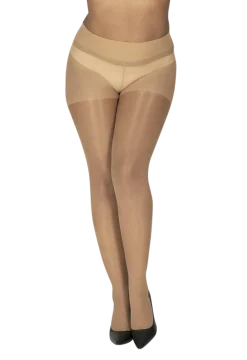 Collant Transparent 20D sur-mesure Morphologie - Beige lumineux