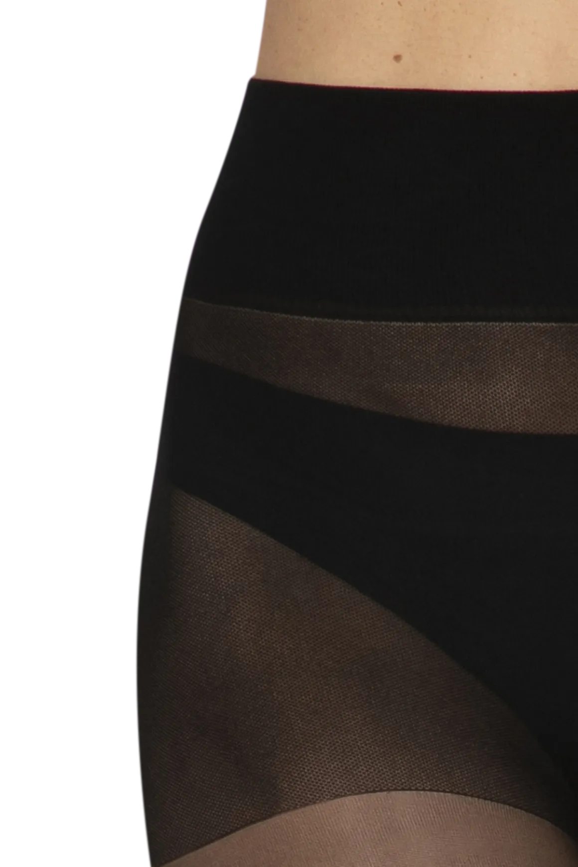 Collant Transparent 20D Well Infini Confort - Noir