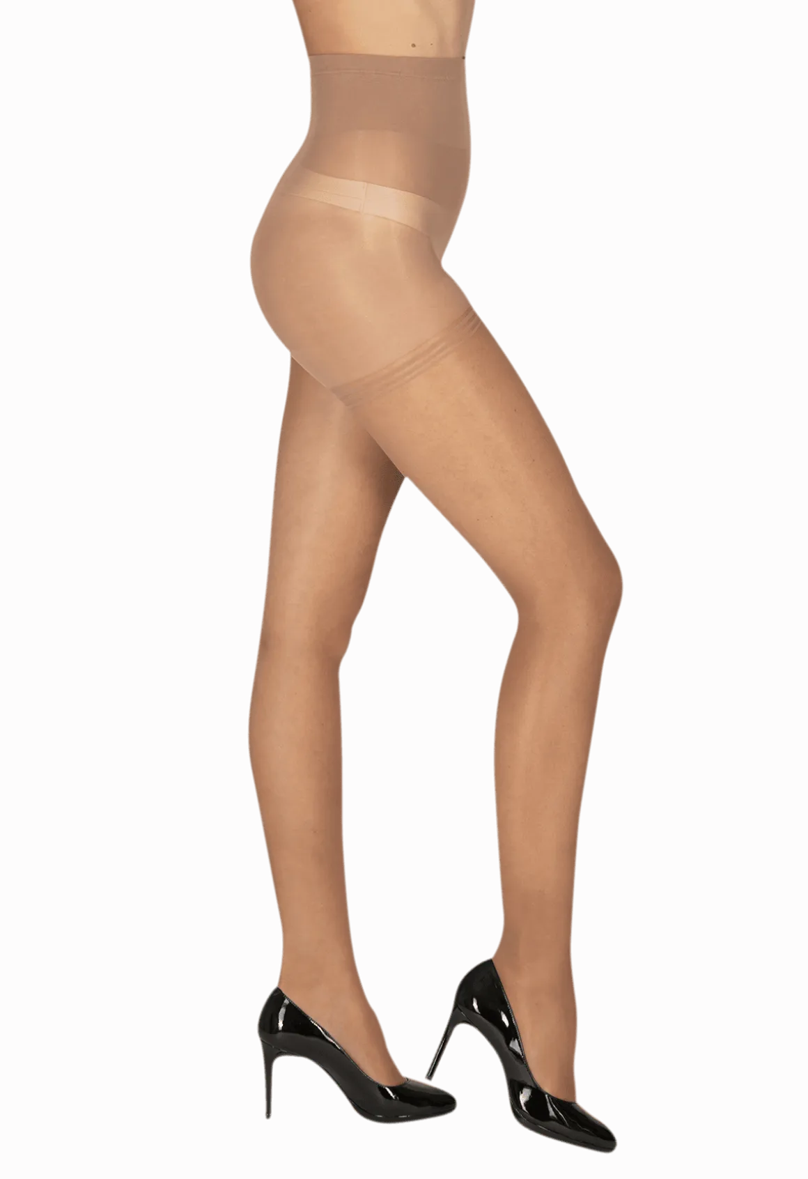 Collant Voile Galbant 22D Body Galbe - Miel