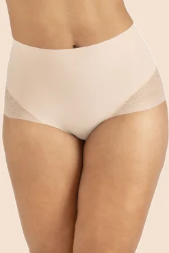 Culotte Dentelle Invisi Galbe - Nude Blush