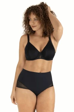 Culotte Dentelle Invisi Galbe - Noir