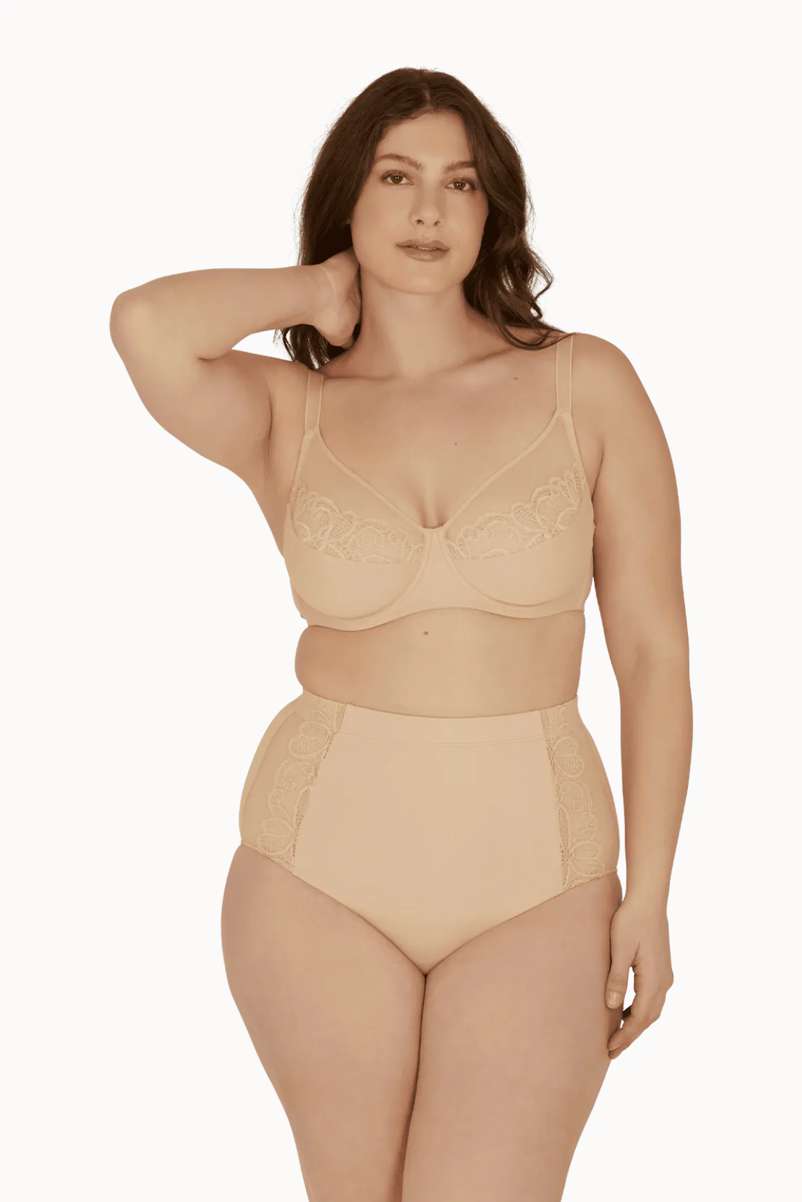 Culotte en dentelle Well Allure L'Original - Nude