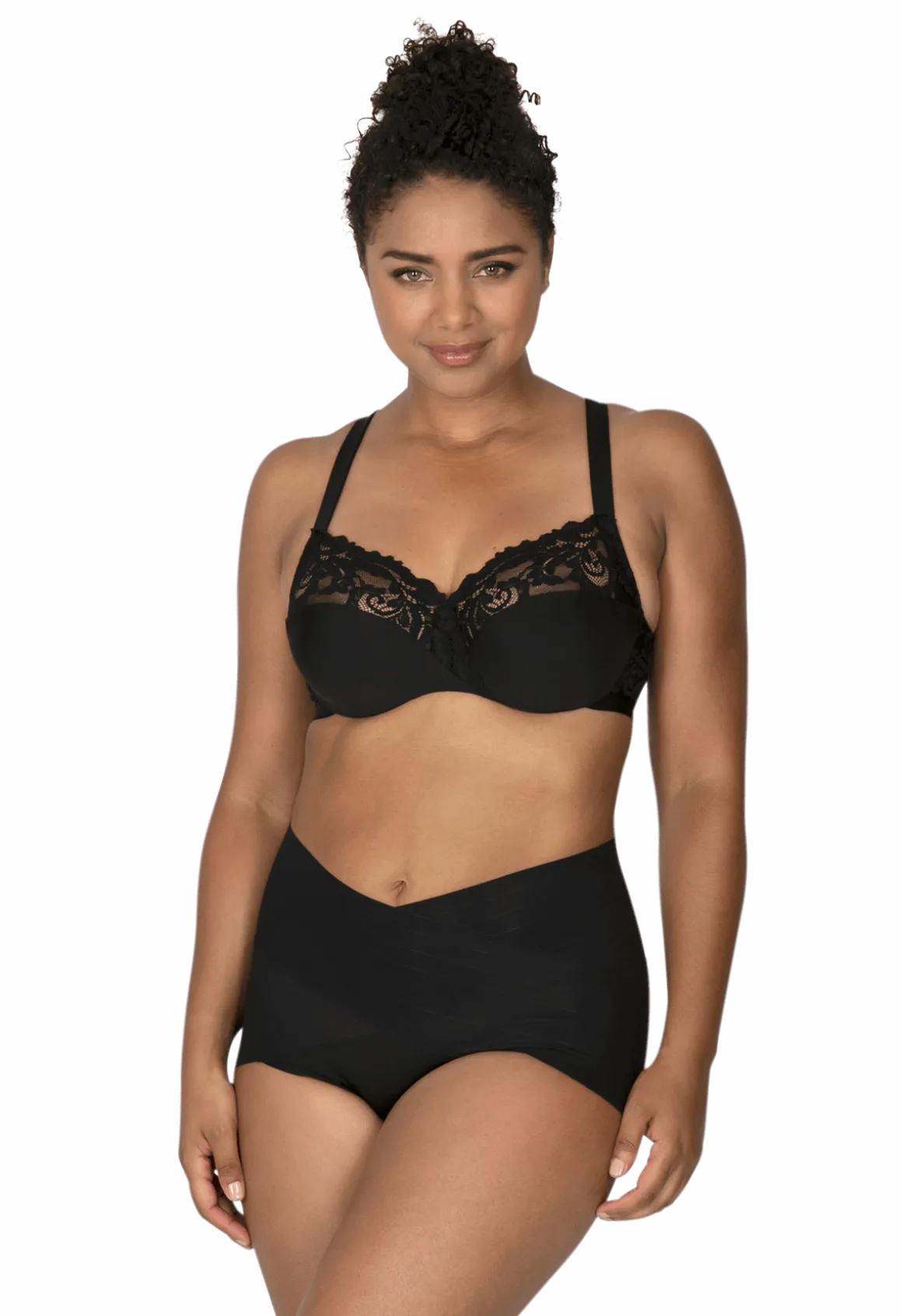 Culotte Galbe 360 en microfibre Invisi Galbe - Noir