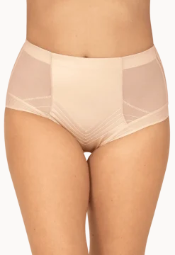 Culotte Haute Body Galbe Elégance - Nude / nacre