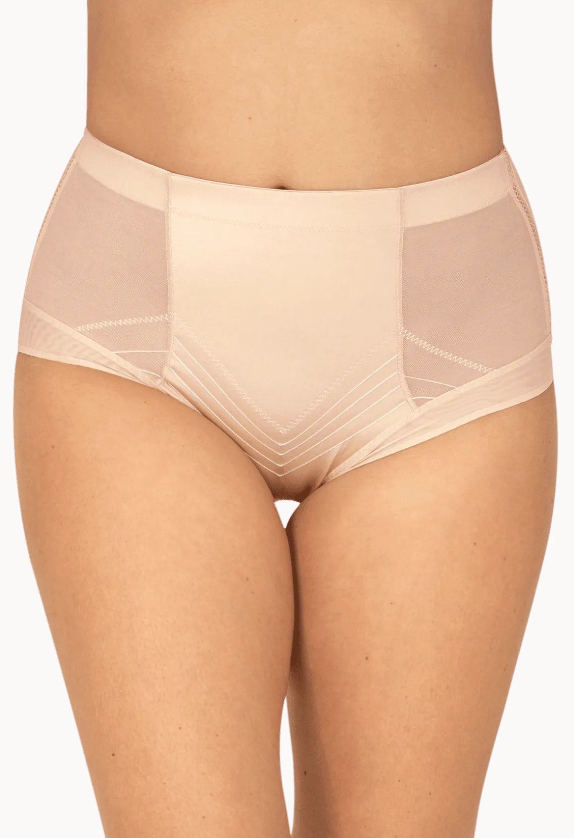 Culotte Haute Body Galbe Elégance - Nude / nacre