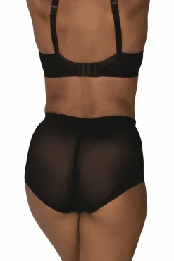 Culotte Haute Body Galbe Elégance - Noir dune