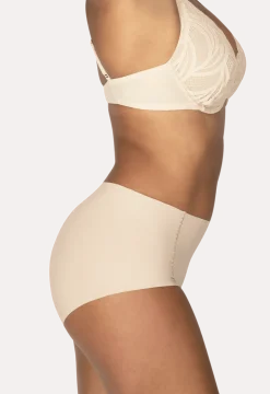 Culotte Haute Microfibre Invisi Galbe - Nude Blush