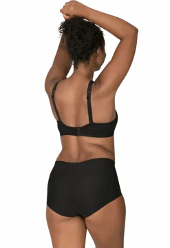 Culotte Haute Microfibre Invisi Galbe - Noir