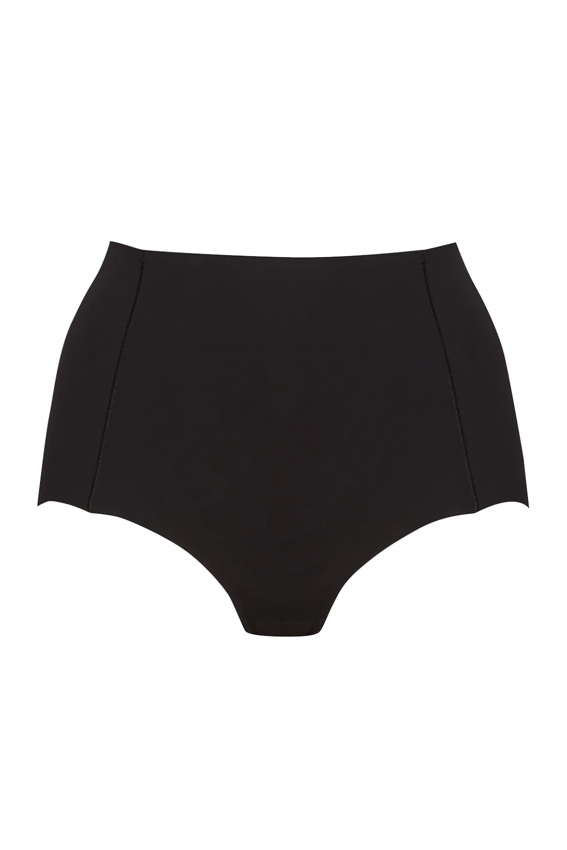 Culotte Haute Microfibre Invisi Galbe - Noir