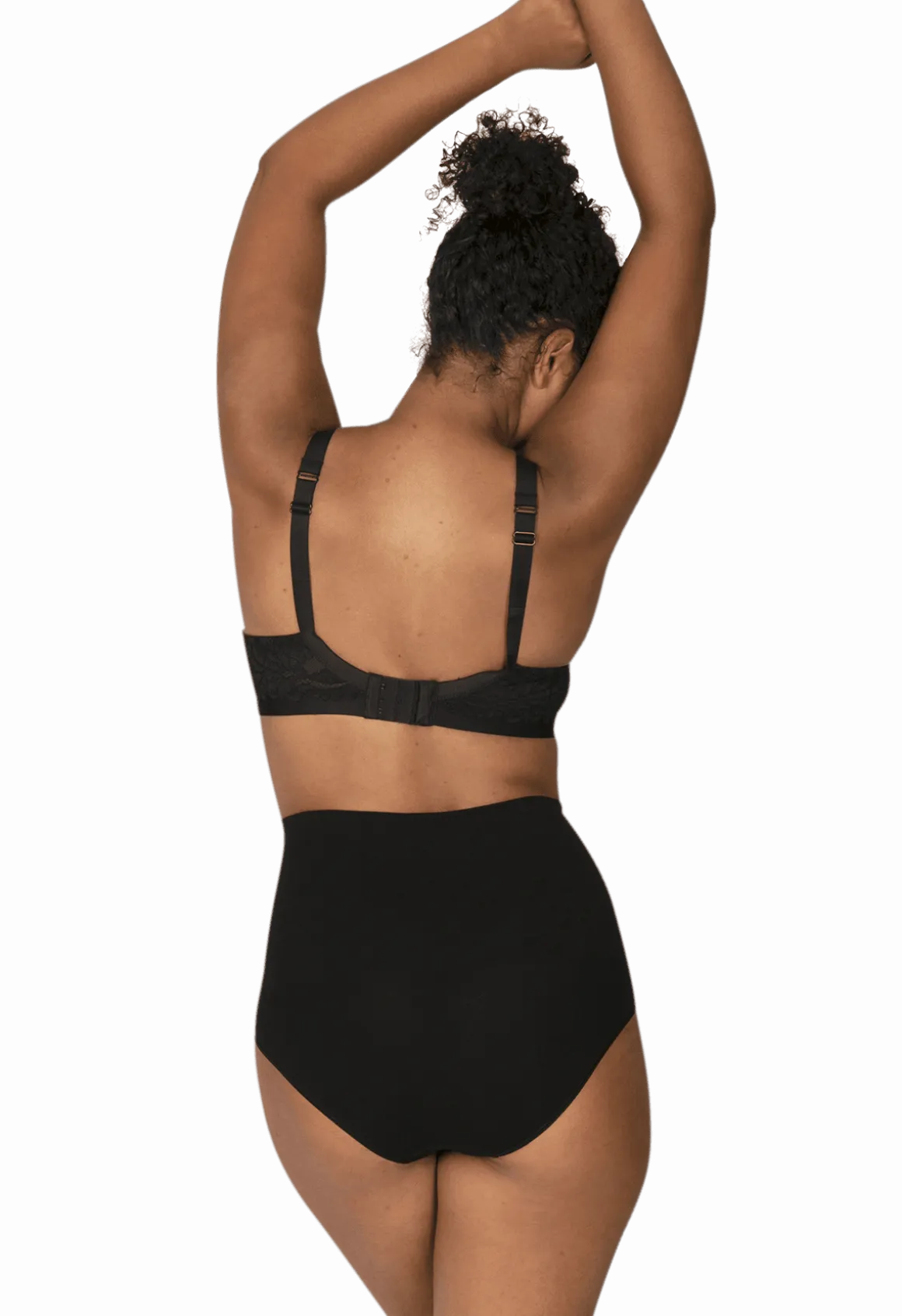 Culotte Haute Morphologie Ventre Plat - Noir