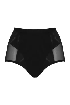 Culotte Haute Tulle Invisi Galbe - Noir