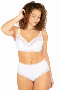 Culotte haute Well Allure L'Elégante - Blanc