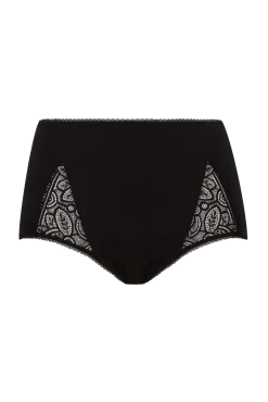 Culotte Maxi Coton Confort - Noir