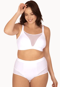Culotte taille haute Well Allure - Blanc