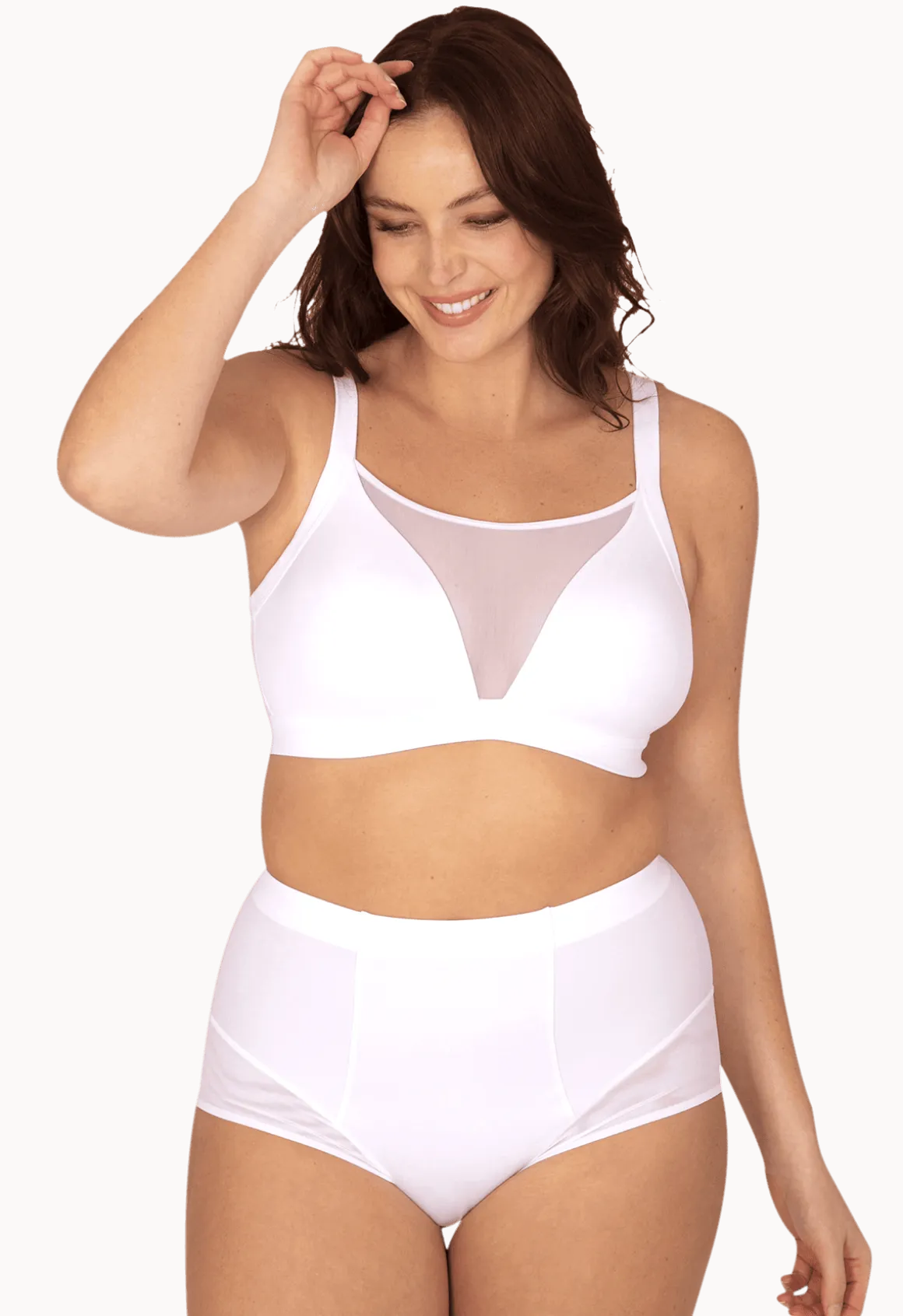 Culotte taille haute Well Allure - Blanc