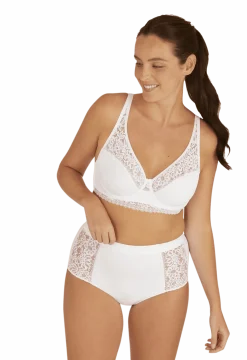 Culotte taille haute Well Allure L'Elégante - Blanc