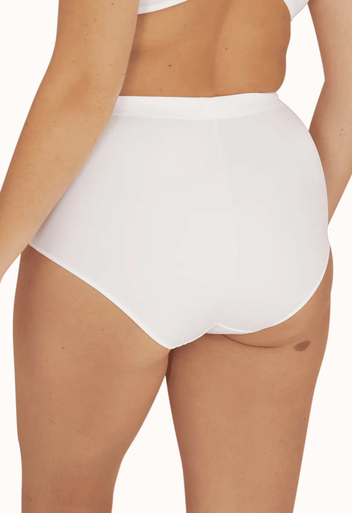 Culotte taille haute Well Allure L'Elégante - Blanc