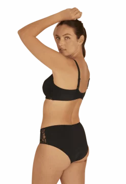 Culotte taille haute Well Allure L'Elégante - Noir