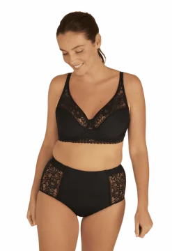 Culotte taille haute Well Allure L'Elégante - Noir