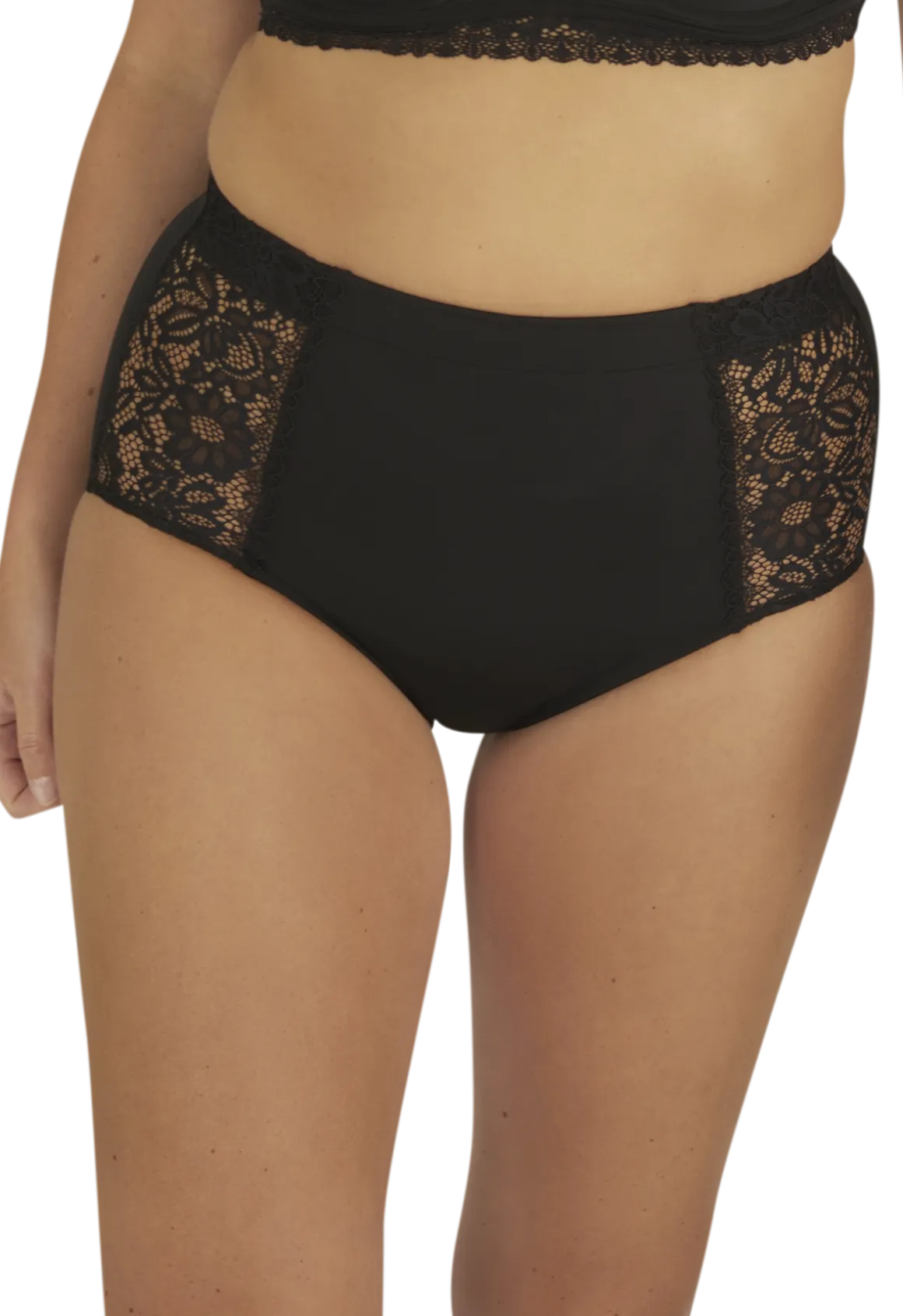 Culotte taille haute Well Allure L'Elégante - Noir