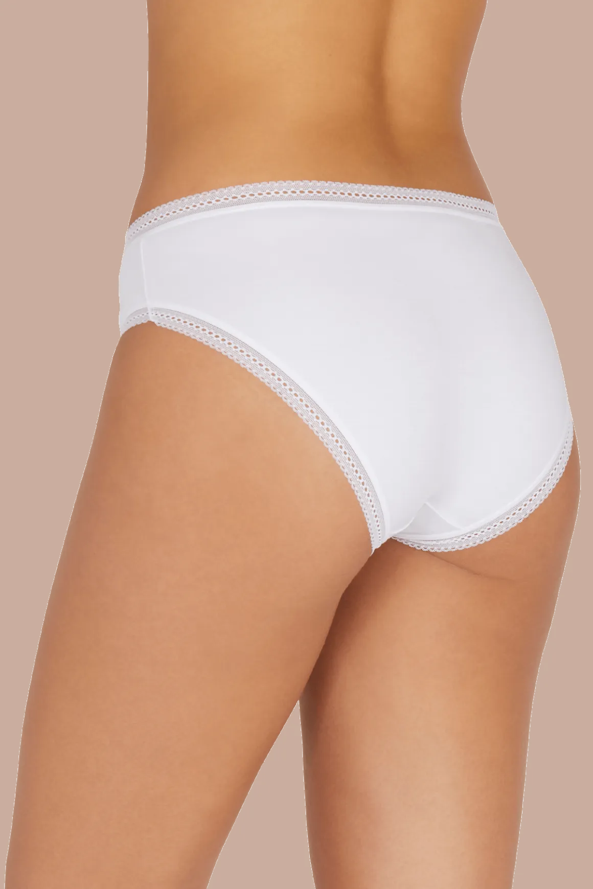 Duo Confort Modal Lot de 2 Slips - Blanc