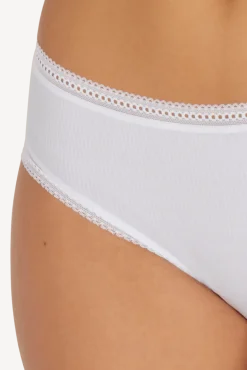 Duo Confort Modal Lot de 2 Slips - Blanc