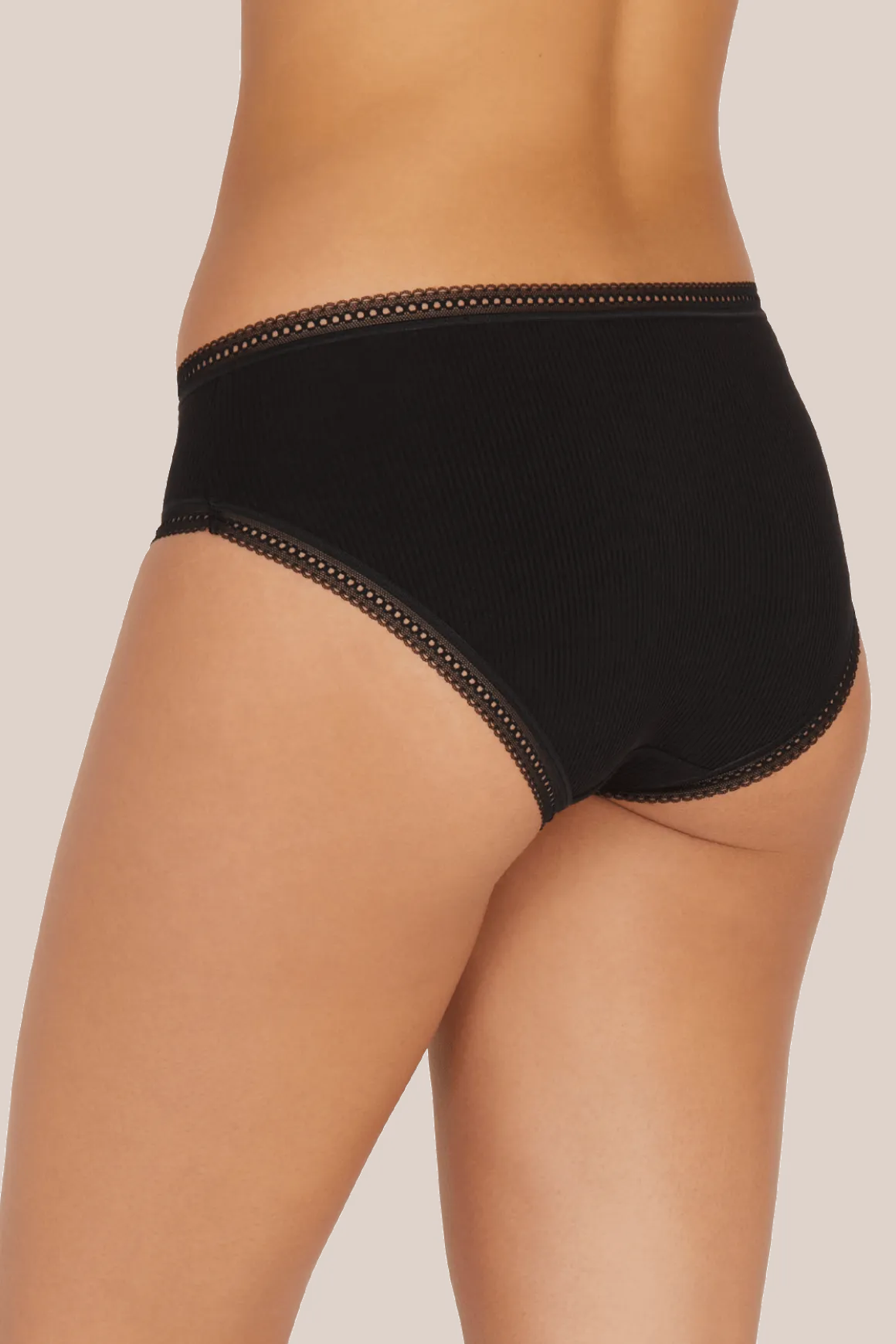 Duo Confort Modal Lot de 2 Slips - Noir
