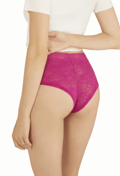 Duo Pop Lot de 2 Shortys - Fuchsia / blanc
