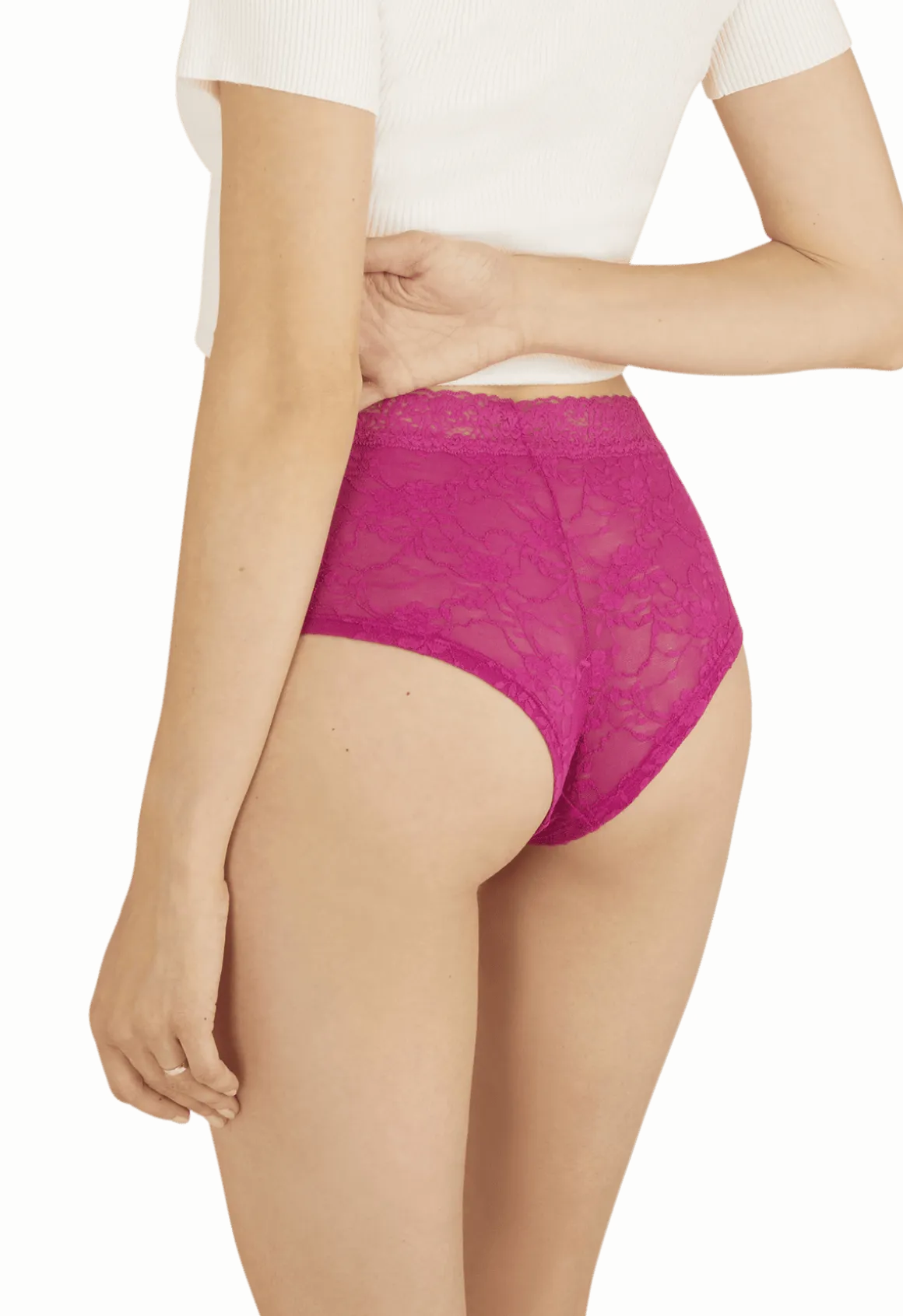 Duo Pop Lot de 2 Shortys - Fuchsia / blanc