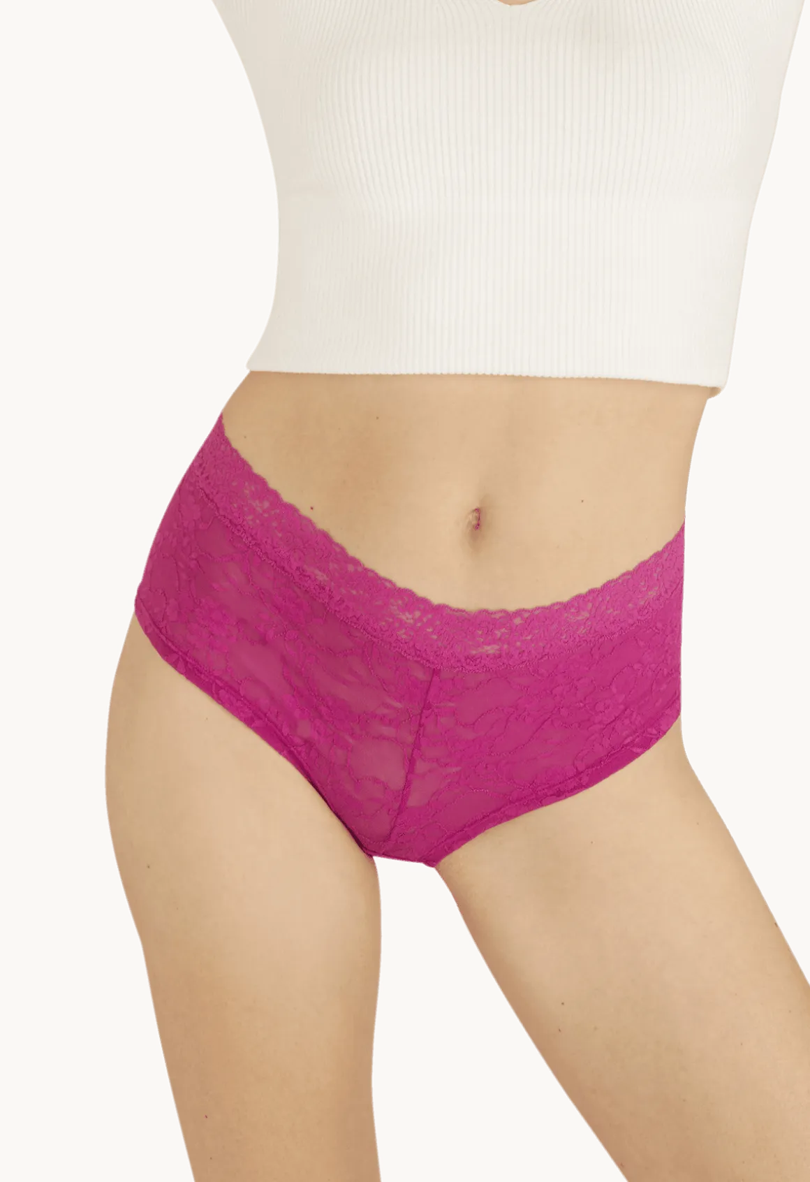 Duo Pop Lot de 2 Shortys - Vert éclatant / fuchsia
