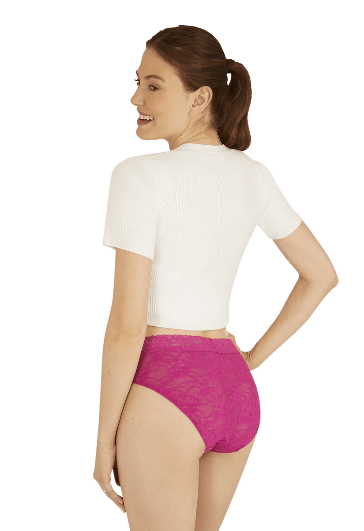 Duo Pop Lot de 2 Slips - Vert éclatant / fuchsia