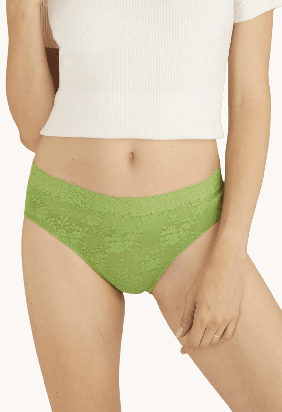 Duo Pop Lot de 2 Slips - Vert éclatant / fuchsia