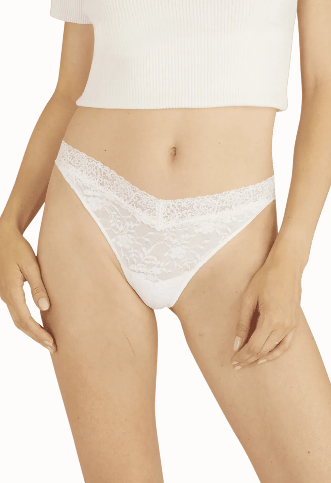 Duo Pop Lot de 2 Strings - Fuchsia / blanc