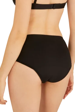 Flux Modéré - Culotte Menstruelle Tulle Design Intimement WELL - Noir