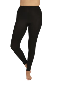 Legging ultra-opaque 100D Sensation Polaire - Noir ébène