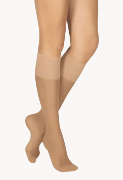 Lot de 2 paires de Mi-bas Transparents 15D Elastivoile Résistant - Ibiza