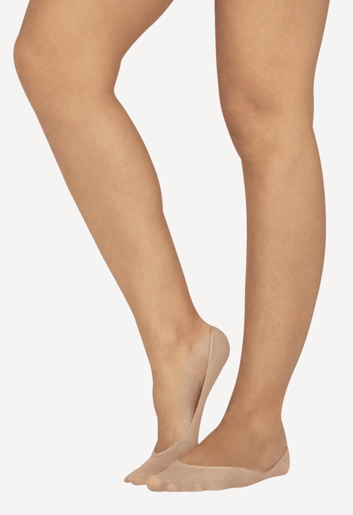 Lot de 2 paires de Protège-Pieds Spécial Ballerines - Naturel