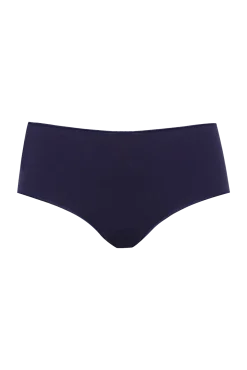 Lot de 3 Shortys en coton bio Intimement Bio - Blanc / bleu / poudre