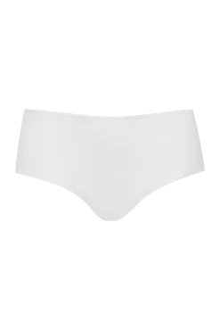 Lot de 3 Shortys en coton bio Intimement Bio - Blanc / bleu / poudre