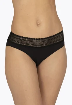 Lot de 2 slips en coton bio Intimement Bio - Noir