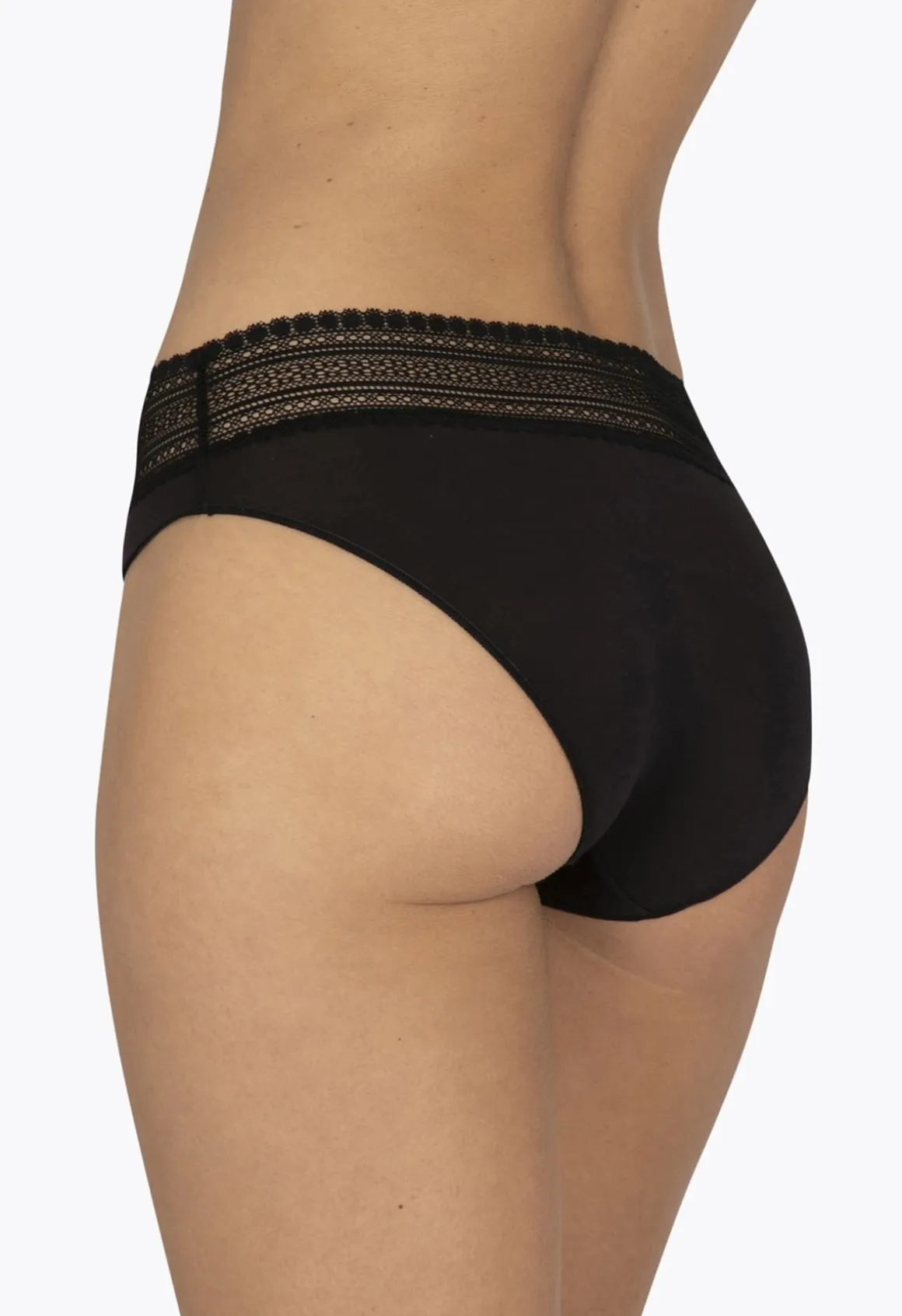 Lot de 2 slips en coton bio Intimement Bio - Noir