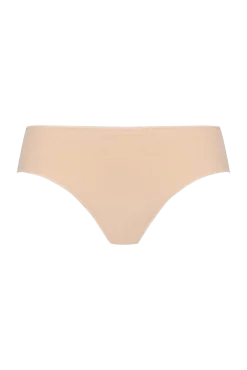 Lot de 3 slips en coton bio Intimement Bio - Blanc / noir / nude